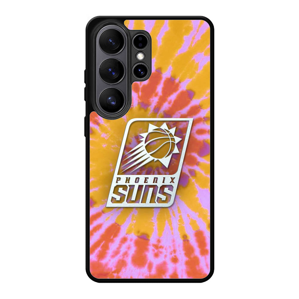 Phoenix Suns Tie Dye Style Logo Samsung Galaxy S26 Ultra Case OV10543