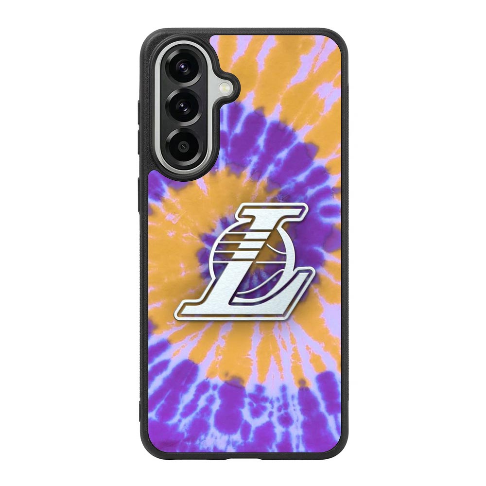 Los Angeles Lakers Tie Dye Style Logo Samsung Galaxy A57 Case OV10624