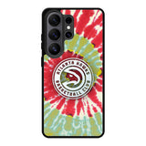Atlanta Hawks Tie Dye Style Logo Samsung Galaxy S26 Ultra Case QC10641