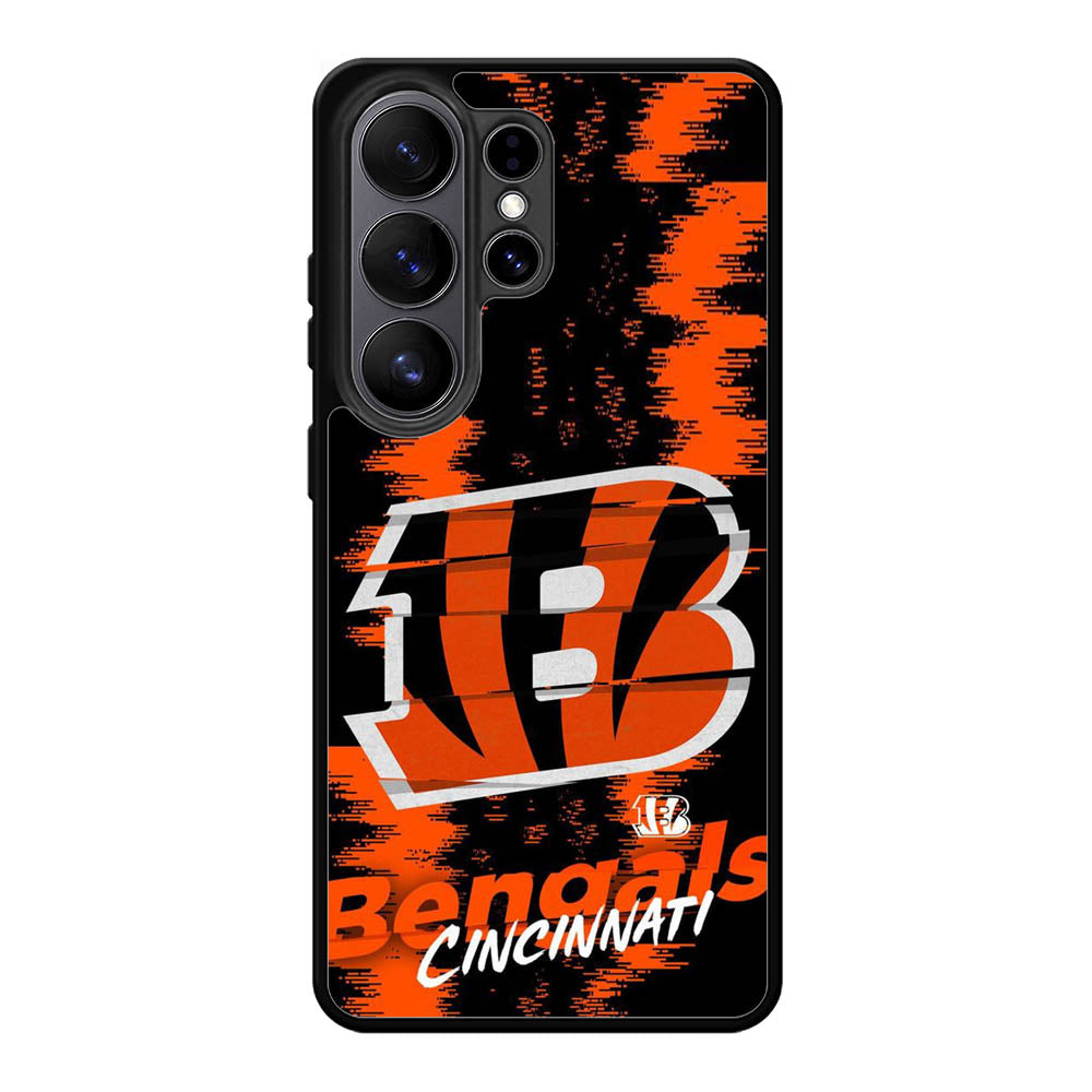 Cincinnati Bengals Nfl Team Logo Samsung Galaxy S26 Ultra Case