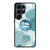 Zodiac Aquarius Samsung Galaxy S26 Ultra Case QC6756