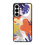 Floral Pattern Samsung Galaxy S26 Plus Case QC6381