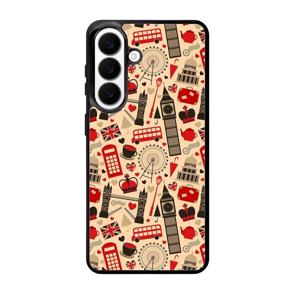 London City Pattern Samsung Galaxy S26 Plus Case QC6494