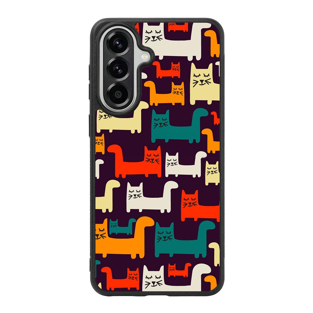 Cat Pattern Samsung Galaxy A57 Case OV6243