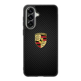 Porsche Logo Carbon Samsung Galaxy A37 Case