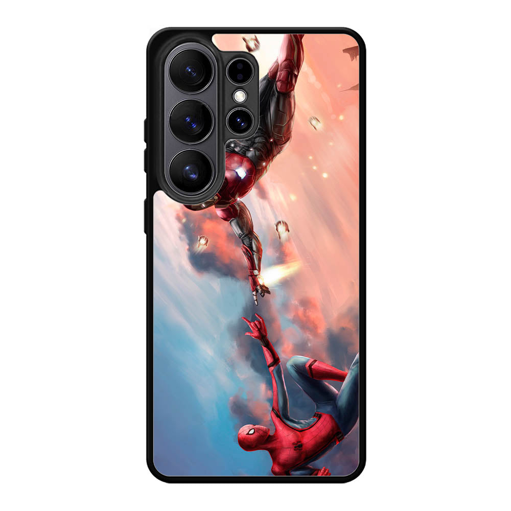 Spiderman Iron Man Samsung Galaxy S26 Ultra Case QC6644