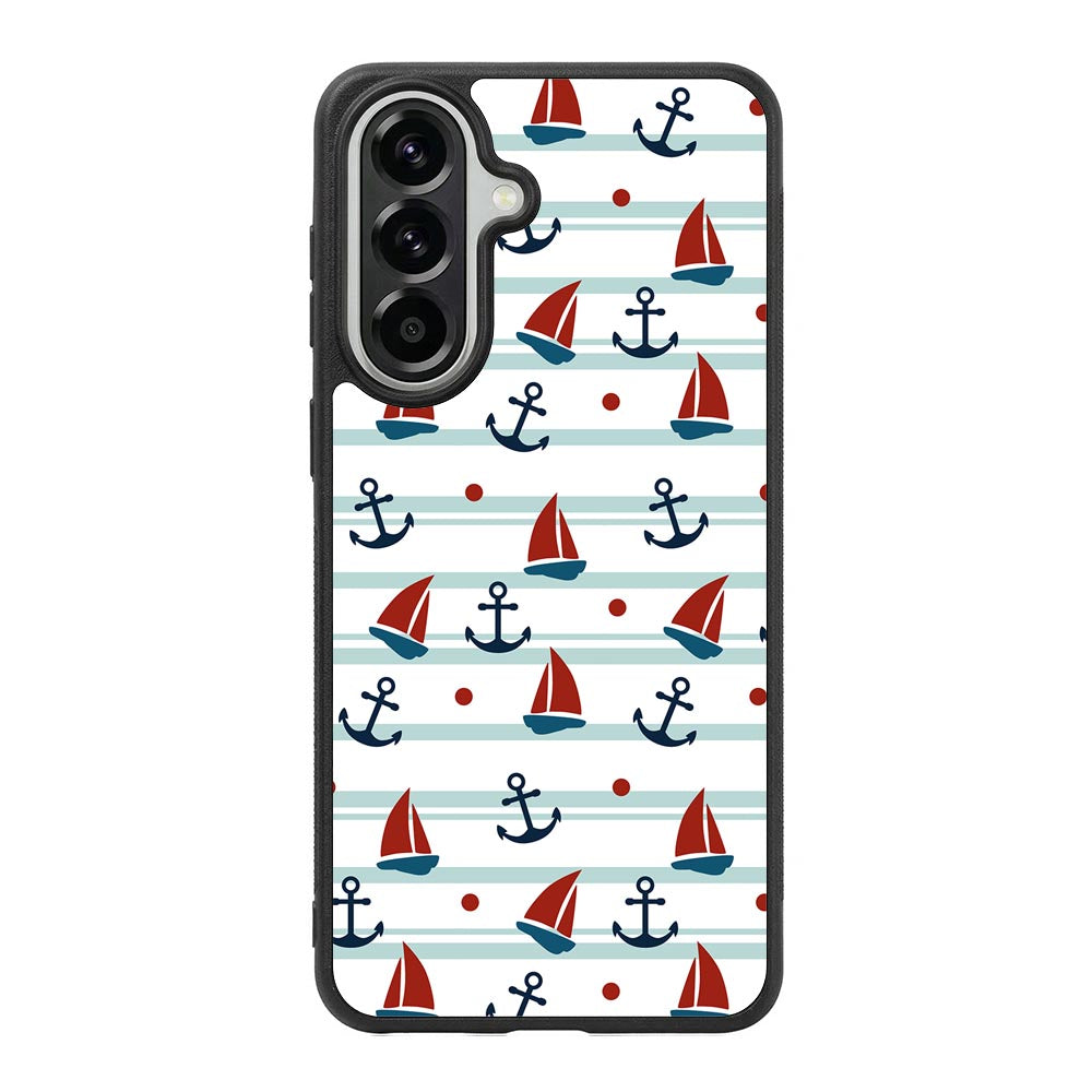 Sailor Pattern Samsung Galaxy A37 Case QC6618