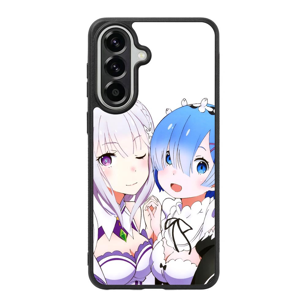 Emilia Rem Re Zero Anime Samsung Galaxy A57 Case OV8357