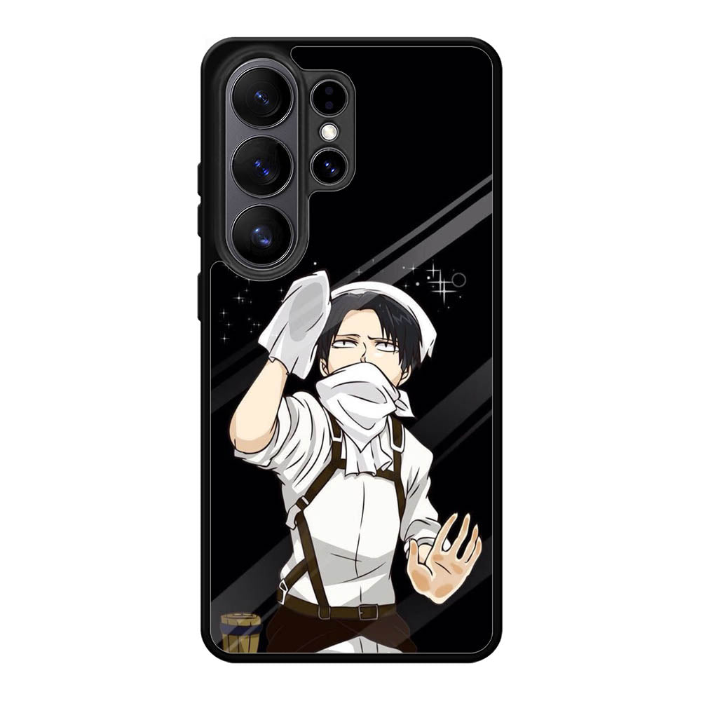 Levi Ackerman Attack on Titan Samsung Galaxy S26 Ultra Case OV8159