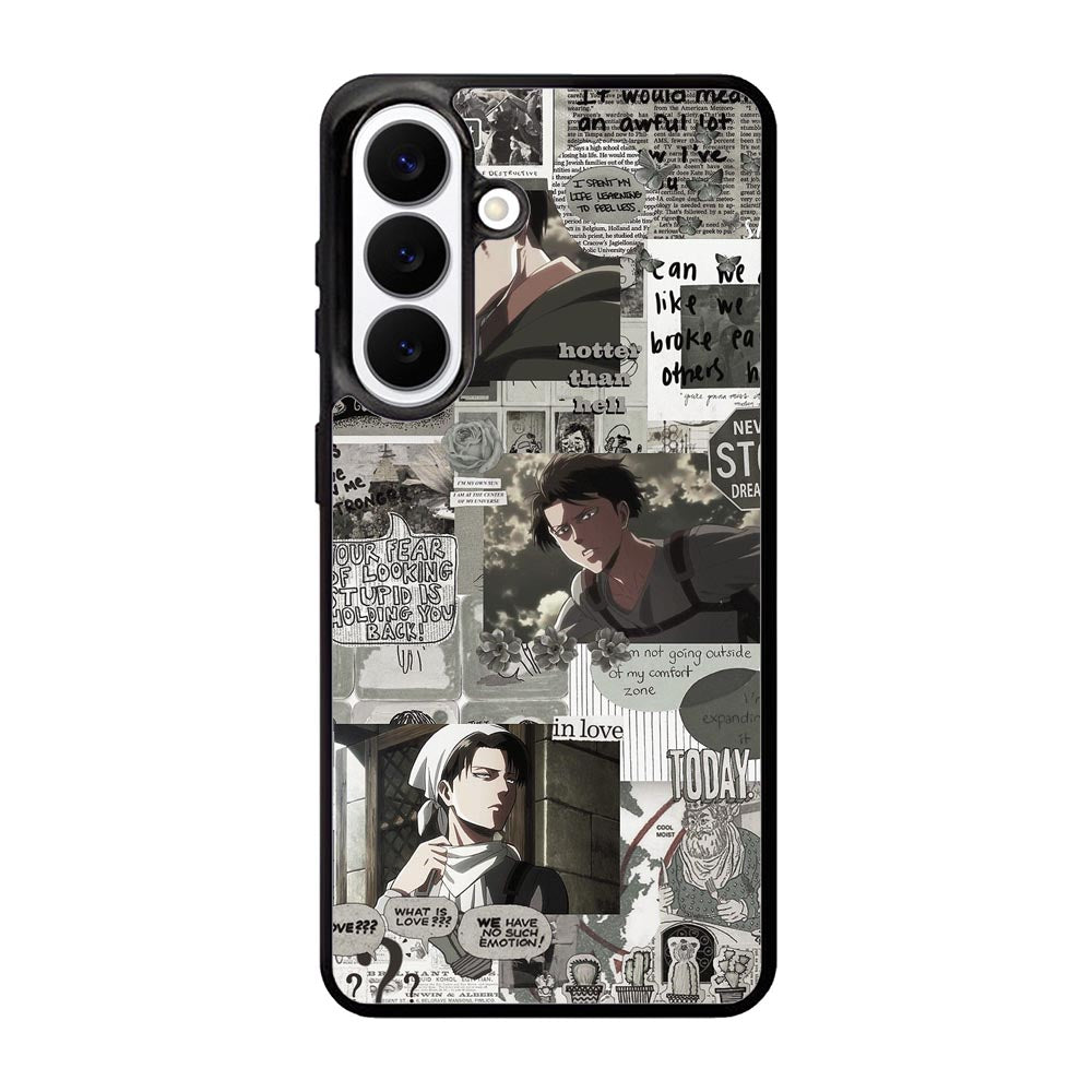 Levi Ackerman Attack On Titan Samsung Galaxy S26 Plus Case QC8163
