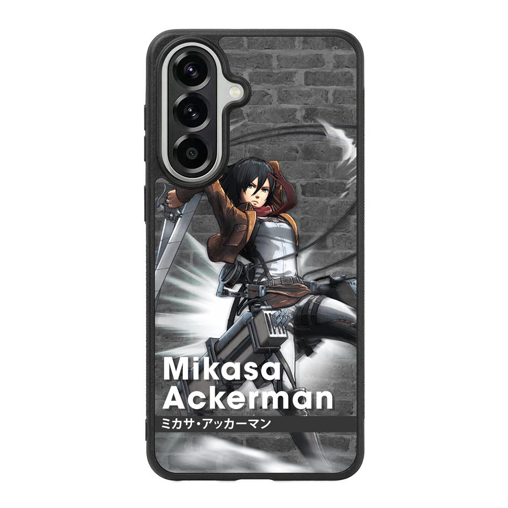 Mikasa Ackerman Attack On Titan Y Samsung Galaxy A57 Case QC8091