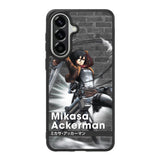 Mikasa Ackerman Attack On Titan Y Samsung Galaxy A37 Case QC8091