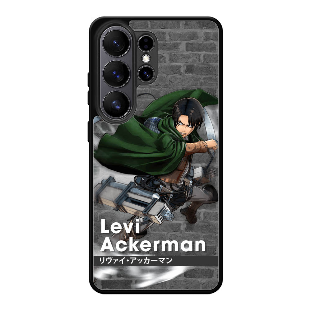 Levi Ackerman Attack On Titan Samsung Galaxy S26 Ultra Case OV8164