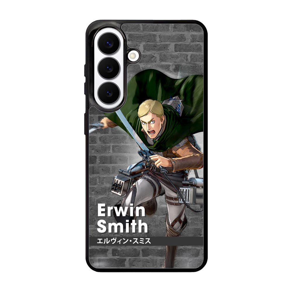 Erwin Smith Attack On Titan Samsung Galaxy S26 Case QC8368