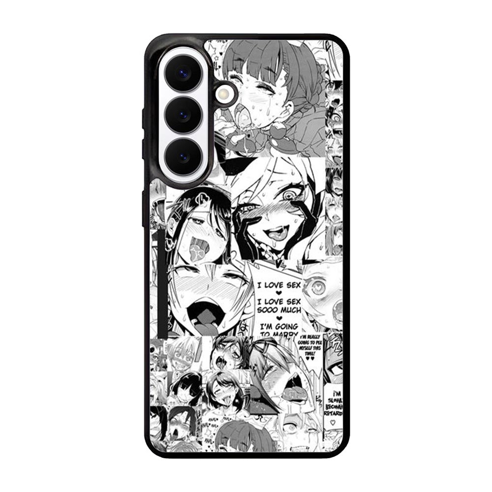 Ahegao Face Manga Samsung Galaxy S26 Plus Case OV9927